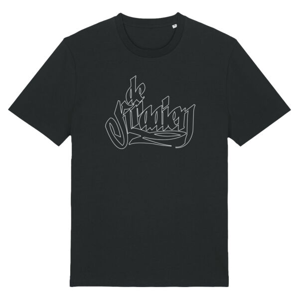 De Kraaien Black & White Graffiti T-shirt – Unisex Thumbnail