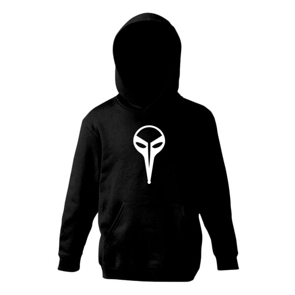 De Kraaien Black & White Hoodie – Kids Thumbnail