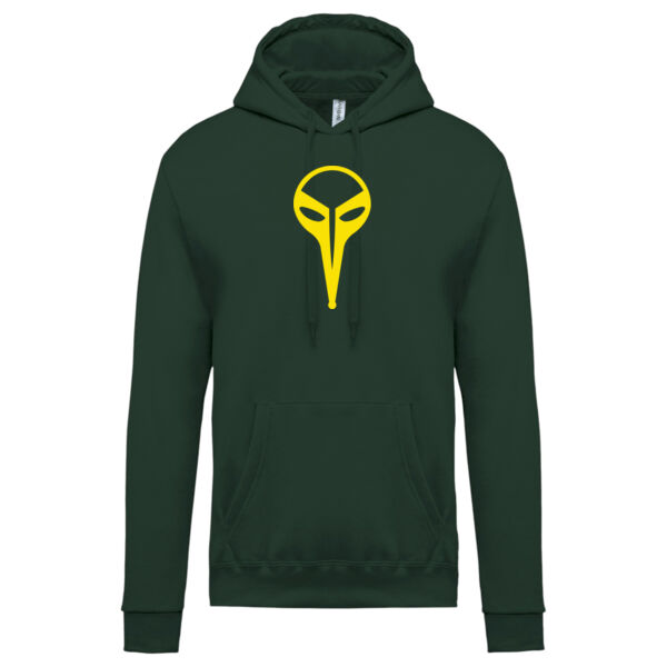 De Kraaien Green & Yellow Hoodie – Unisex Thumbnail