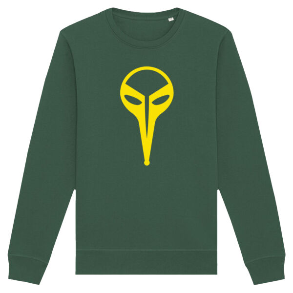De Kraaien Green & Yellow Sweater – Unisex Thumbnail